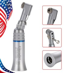 SEASKY Dental Push Button Slow Low Speed Contra Angle Handpiece Fit E-TYPE MOTOR