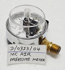 MC YX-60 ELECTRIC AIR PRESSURE GUAGE 0-0.25 MPa 60MM DIAL (NEW OPEN BOX)
