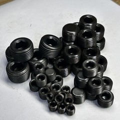 50PCS NPT Plug Set Pipe Plug Assortment Kit 1/16″ 1/8” 1/4” 3/8” 1/2″3/4″ NPT