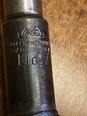 Vintage GTD No.7 5/8″ Tap Handle Greenfield Mass 19″ Hardened USA