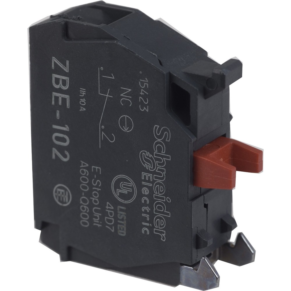 ZBE102 single contact block for head Ø22 1NC SCHNEIDER NEW SEALED BOX ZBE-102