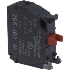ZBE102 single contact block for head Ø22 1NC SCHNEIDER NEW SEALED BOX ZBE-102