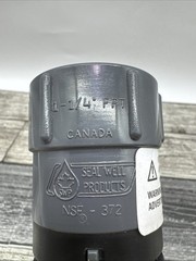 1-1/4” PVC Plastic Foot Valve H2OPro Model#148151 PN: NSF372 [150]