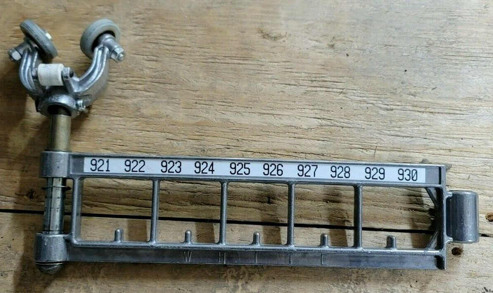 White Conveyor Chain Track Straight OR Up and Down Used