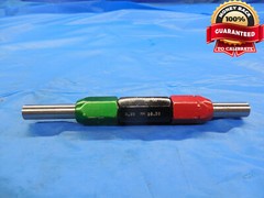 9.80 & 10.20 CL X mm PIN PLUG GAGE GO NO GO 10.000 -.200 10 .3858 9.800 10.200