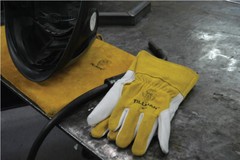 Tillman 48 Top Grain Premium Goatskin Cowhide Fleece Lined MIG Welding Gloves