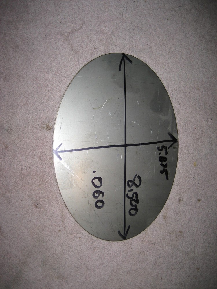 5.85×8.500x.060 inch ” Stainless Steel Sheet Plate. Flat stock. 2 PCs