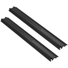 Uimoso 2 PCs 39 in Speed Bumps 2000 lbs Cable Protector Ramp Cord Cover