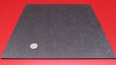 Black ABS Sheet 1/8″ (.125″) X 12″ X 12″ Haircell Textured One Side, 1 Units