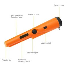 Metal Detector HandHeld Pro Pinpointer Pointer Probe Waterproof Sensitive Tester