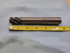 Data Flute 3/4″ Diameter, 120R. 1.05″ LOC Necked Down to .710″.