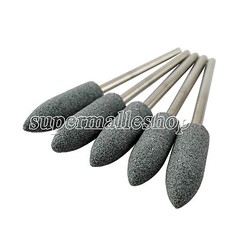 30 Pcs #13 Dental Lab Mounted Finishing Points Polishers Green Mounted Stones SM