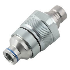 Hydraulic Female Flat Face Quick Coupler For Bobcat 753 773, 863,S150, S160 T180