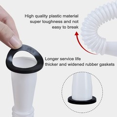 Gas Can Spout Replacement Kit, Gas Can Nozzle Replacement (2 Kit-White) All Gask