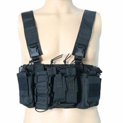 Sirius Survival Tactical Chest Rig with 4 Molle Pouches – Tactical Chest Harness