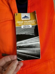 NEW Portwest Hi-Vis Work Shorts Lightweight Polycotton Reflective Safety Cargo L
