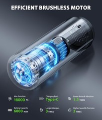 Voice-tank Portable Cordless Handheld Vacuum Cleaner 4-in-1