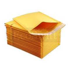 250 #0 6.5×10 Kraft Eco Bubble Padded Envelopes Mailers Lite Shipping 6.5″x10″