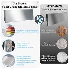 39″ Folding Stainless Steel Concession Shelf for Food Trucks and Stalls