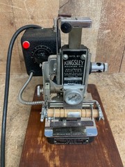 Kingsley Model M-100-BA Hot Foil Stamp Press Machine – Works No Handle Or Stamps