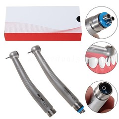 1-10*SANDENT Dental High Speed Handpiece Push Button Ceramic 2/4Hole Fit NSK sa