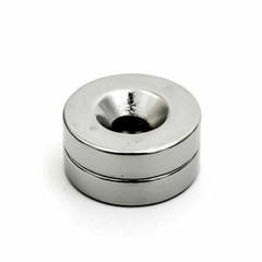 US N35 Countersunk Ring Round Disc Strong Magnets Rare Earth Neodymium Hole