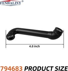 2 PCS Breather Tube Replacement for Briggs & Stratton Engines – Durable Plastic