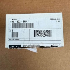 Lot of 5 Parker FS-502-8FP Hydraulic Quick Connect Nipple 1/2” FNPT 316 SS