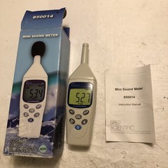 Sper Scientific Sound Meter 850014 Mini Level @F