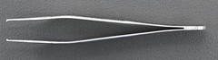 V Mueller NL1400 Adson Forceps, 1×2 Teeth, Serrated, Delicate, 4.75″