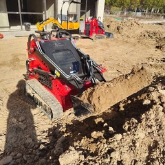 2025 Mini Skid Steer Track Loader 13.5HP Upgraded USA Stock Local collection