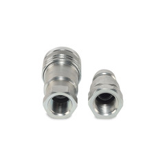 3/8″ ISO 7241-A Quick Disconnect Hydraulic Couplers Set – 3/8″ NPT Thread