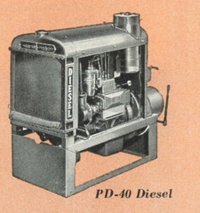 Early IH International Power Units Color Brochure Gasoline Distillate Diesel Gas