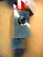 NEW Badger Meter HP-30 30,000 PSI Air-To-Close Valve TLDA Positioner