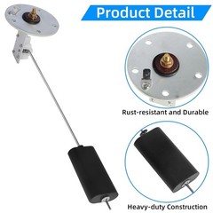 Marine Fuel Sending Unit,Boat Fuel Tank Sending Unit for Marine 6-12 Inch Depth