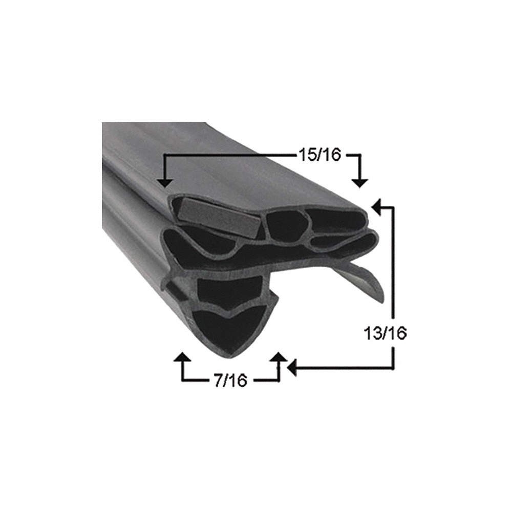 TRUE MFG Door Gasket,25-3/4″ x 54-5/8″ 62XN93