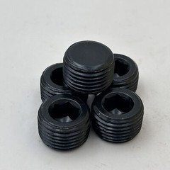 3/8″ NPT PIPE PLUGS MALE STEEL INTERNAL HEX HEAD SOCKET PIPE PLUGS END CAP 20PCS