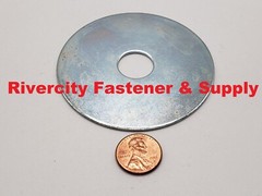 5/8×3 Fender Washers 5/8″ x 3″ Large OD Washer 5/8 x 3 Washers .625 x 3.00 Zinc