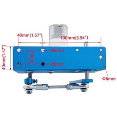 DIY Design 24V Reciprocating Swing Motor 20-120 Degrees Adjustable Speed 90rpm