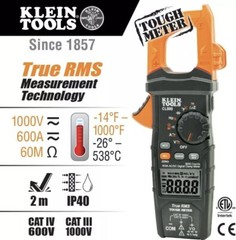 Klein Tools CL800 AC/DC True RMS Auto-Ranging Digital Clamp Meter Lot of 6
