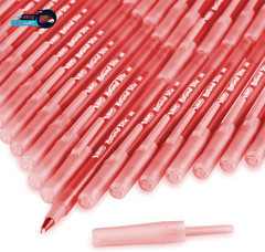round Stic Xtra Life Red Ballpoint Pens Medium Point (1.0Mm)10-Count Pack