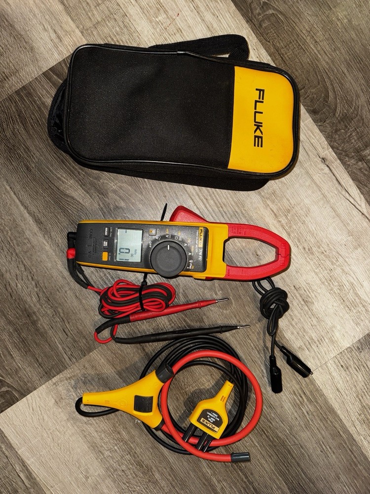 🔥🔥🔥 Fluke 376 FC True-RMS AC/DC Clamp Meter Complete