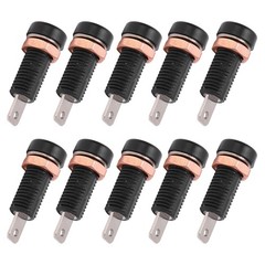 10pcs Banana Jack Socket Durable Connectors For Electronic Instruments