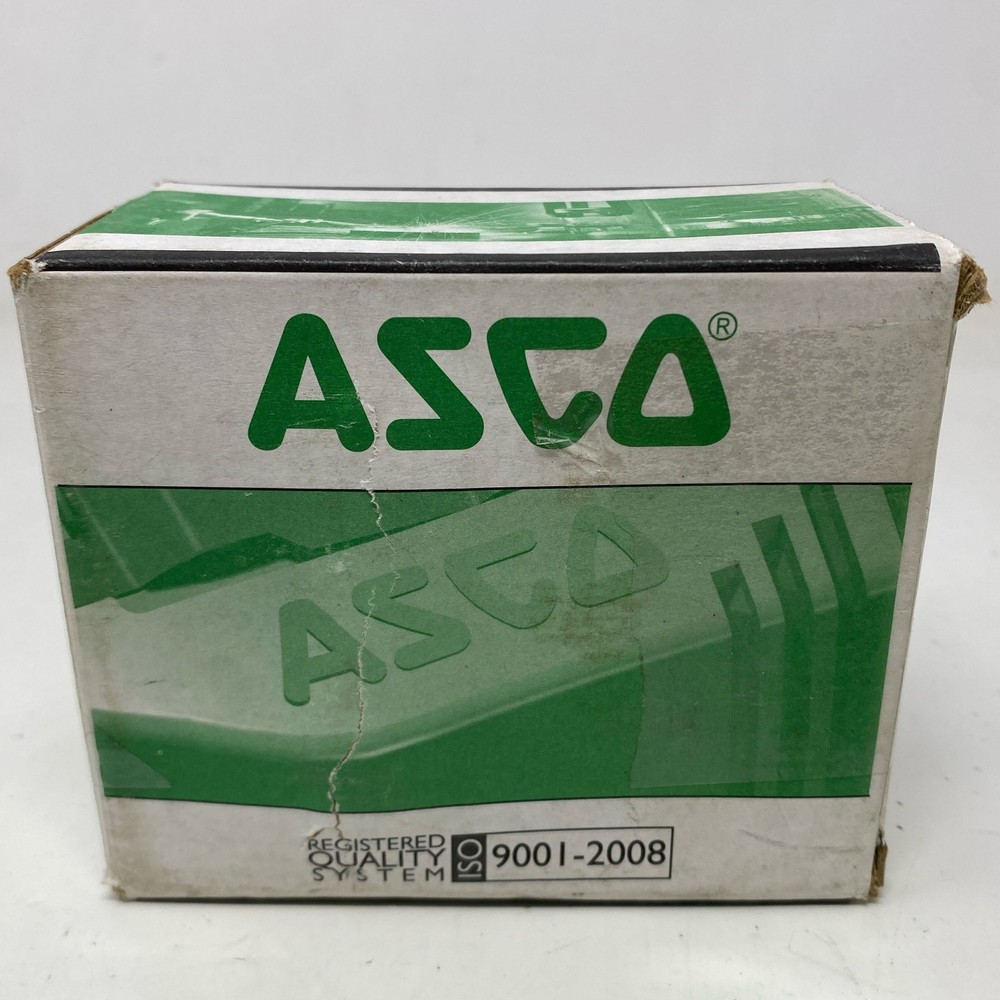 ASCO 8210G035 3/4″ Brass NO Solenoid Valve 120V RedHat II