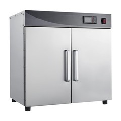 Uimoso 4 Tiers Hot Box Food Warmer Electric Food Warmer Cabinet and Dual Doors