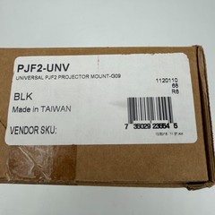 Peerless PJF2UNV Universal Video Projector Mount 1HA99 Black