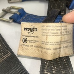 PROTECTA/CAPITAL Model AB17550 SAFETY FIRST VEST-STYLE HARNESS 353lbs STD Size