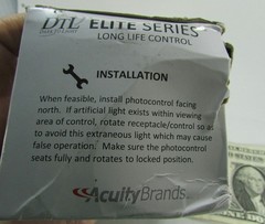DTL Elite 480 Volt 1000 Watt LED Daylight/Dark Light Photocell Sensor DLL480F