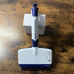 Calibrated And tested Rainin Pipet-Lite L-20 XLS 2-20uL LTS 12 Channel Pipette