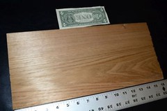 Butternut Raw Wood Veneer Sheet 7 x 16 inches 1/42nd 7772-34